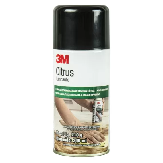 PRODUTOS DIVERSOS 3MAEROSSÓIS 3MAEROSSOL 3M CITRUS LIMPANTE SPRAY