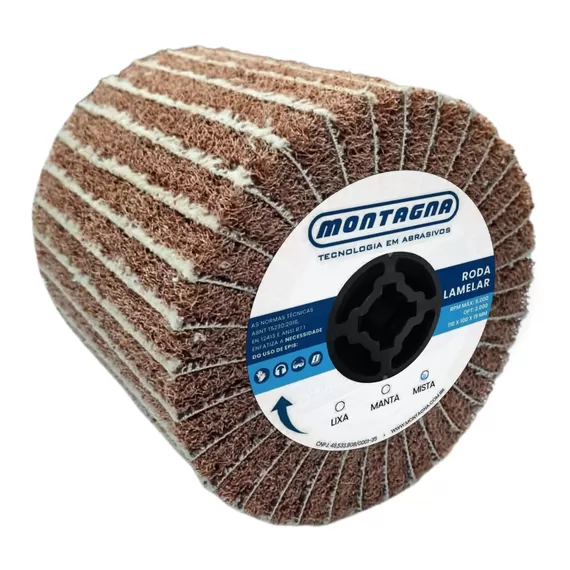LIXASRODAS DE LIXARODAS LAMELAR MONTAGNA KGB MISTA 110,000 X 100,000 X 19,000