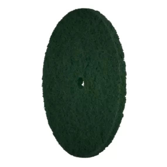SCOTCH-BRITEFOLHAS, ROLOS E DISCOSDISCO DE MANTA ABRASIVA MONTAGNA - GRÃO A220-A240 - VERDE