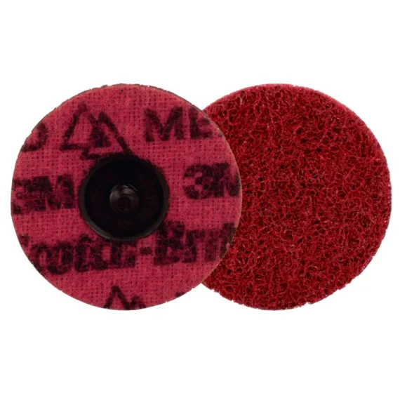SCOTCH-BRITEDISCOS ROLOCDISCO ROLOC DE TRATAMENTO DE SUPERFÍCIES SCOTCH-BRITE PRECISION 3M - MÉDIO (MED) - VERMELHO
