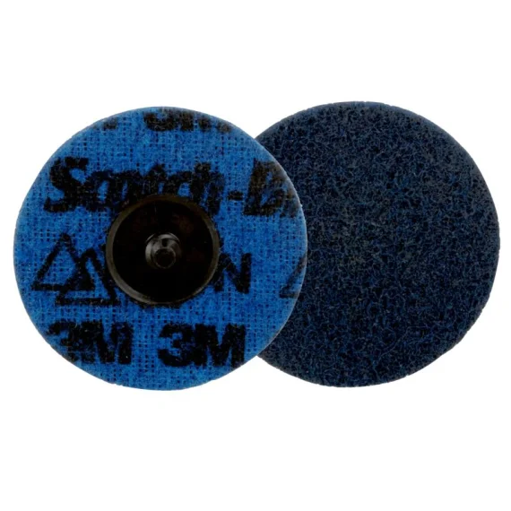 SCOTCH-BRITEDISCOS ROLOCDISCO ROLOC DE TRATAMENTO DE SUPERFÍCIES SCOTCH-BRITE PRECISION 3M - SUPER FINO (VFN) - AZUL